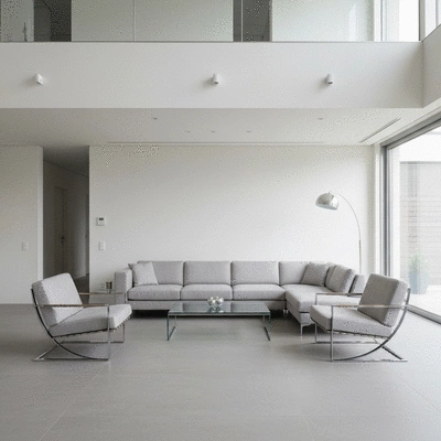 3D laser scanner capturing data on a construction site with engineers observing